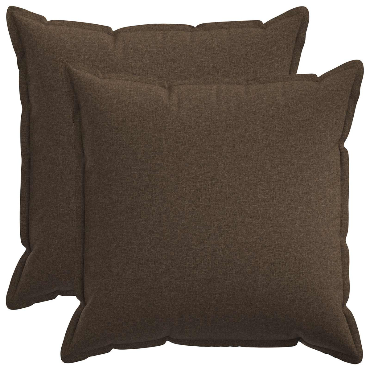 vidaXL Cushion with Pillow HOUTEN 2 pcs Taupe Faux Linen