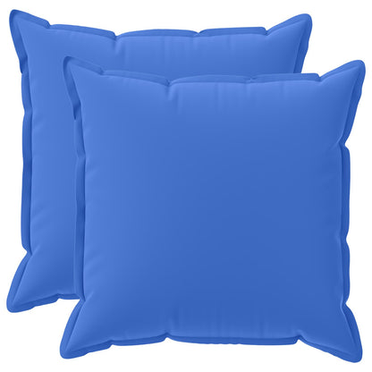 vidaXL Throw Pillow 2 pcs HOUTEN Royal Blue 70 x 70 cm Polyester