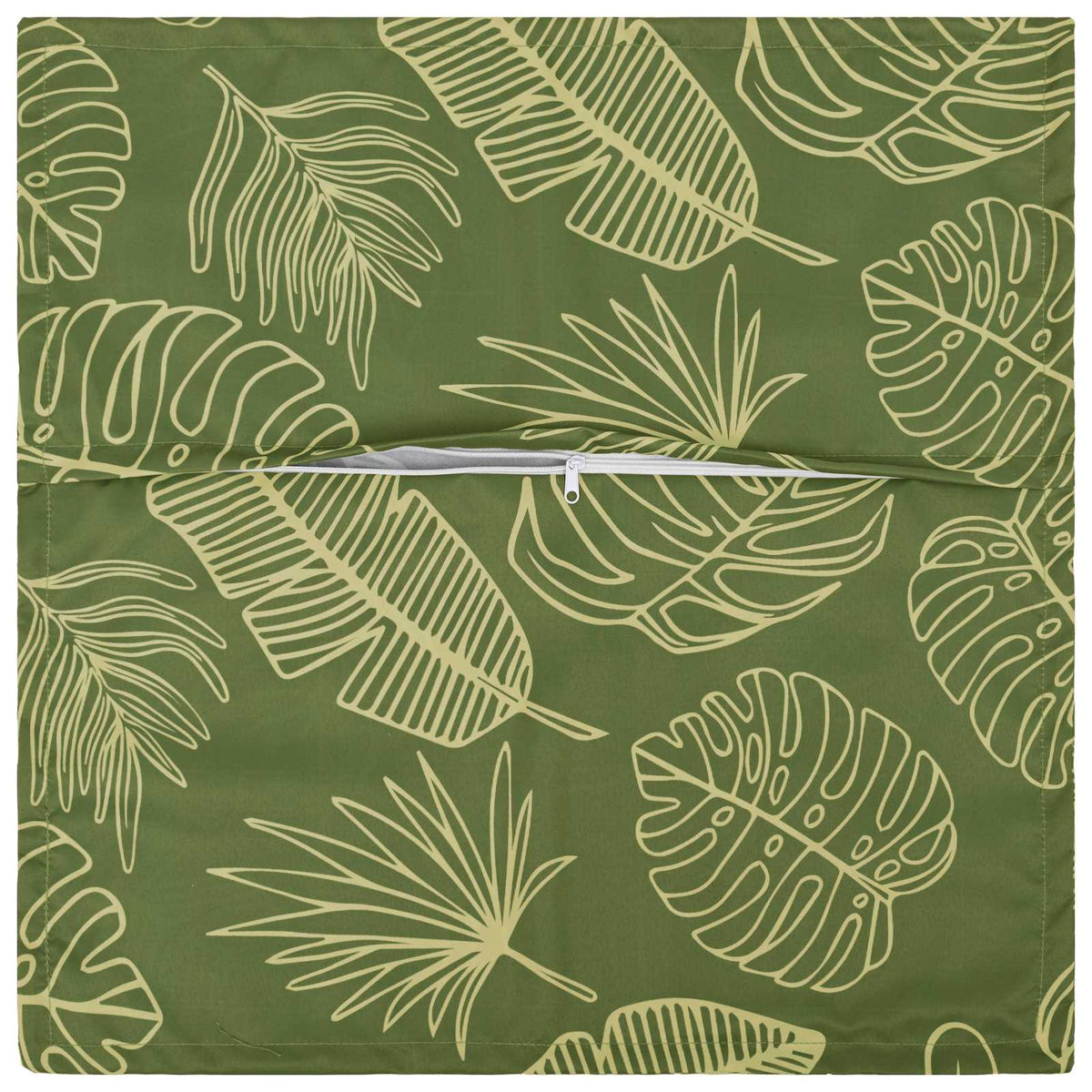 vidaXL Throw Pillow 2 pcs HOUTEN Leaf Design 70 x 70 cm Polyester