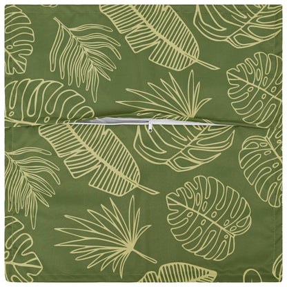 vidaXL Throw Pillow 2 pcs HOUTEN Leaf Design 70 x 70 cm Polyester