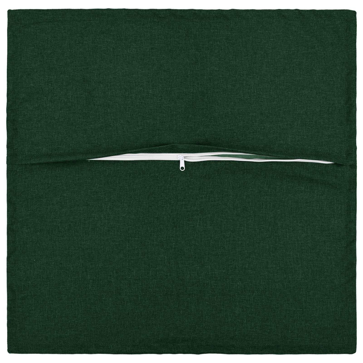 vidaXL Cushion with Pillow HOUTEN 2 pcs Dark Green Faux Linen