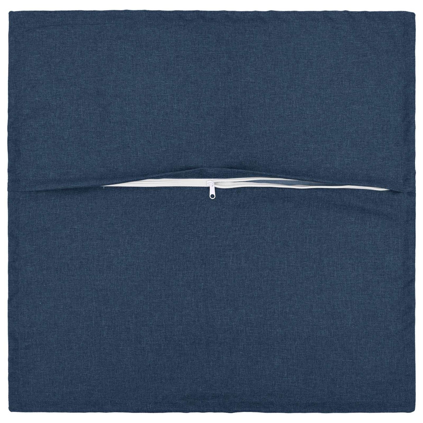 vidaXL Cushion with Pillow HOUTEN 2 pcs Blue Faux Linen