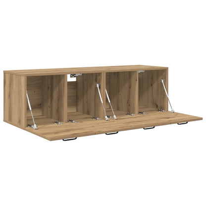 vidaXL Wall Cabinet 2 pcs 120 x 36.5 x 35 cm Engineered Wood
