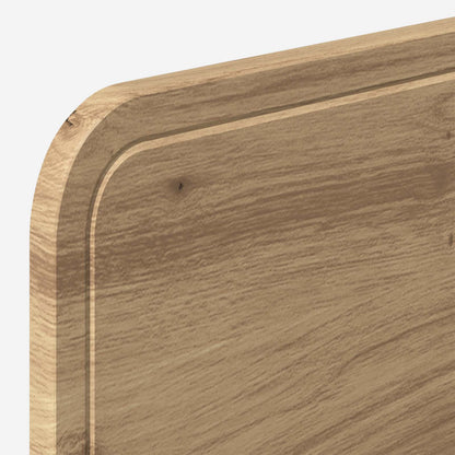 vidaXL Bed Frame with Storage and Headboard Artisan Oak 120 x 200 cm