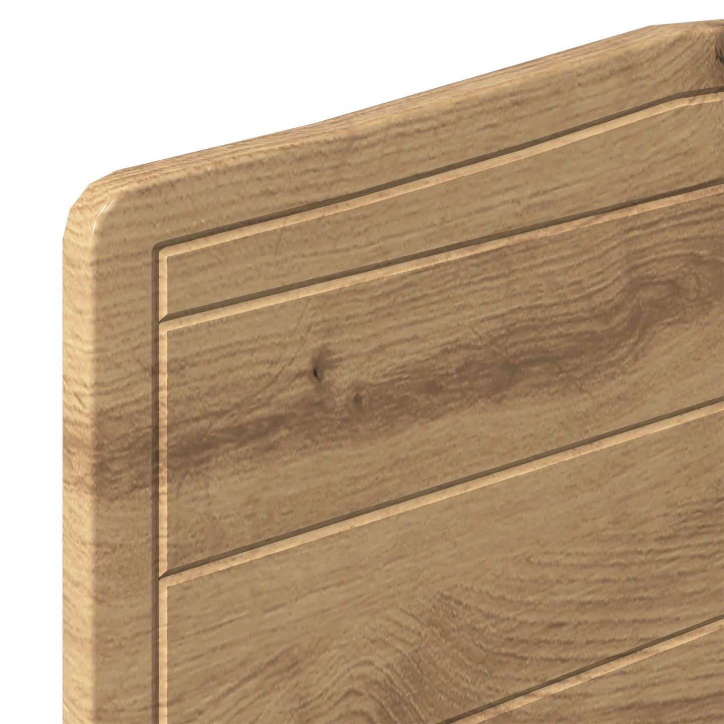 vidaXL Bed Frame with Storage and Headboard Artisan Oak 180 x 200 cm