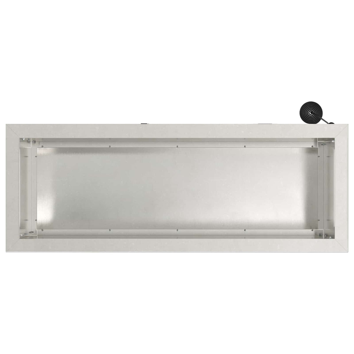 vidaXL Garden Planter with LED 2 pcs Silver 30 x 80 x 30 cm