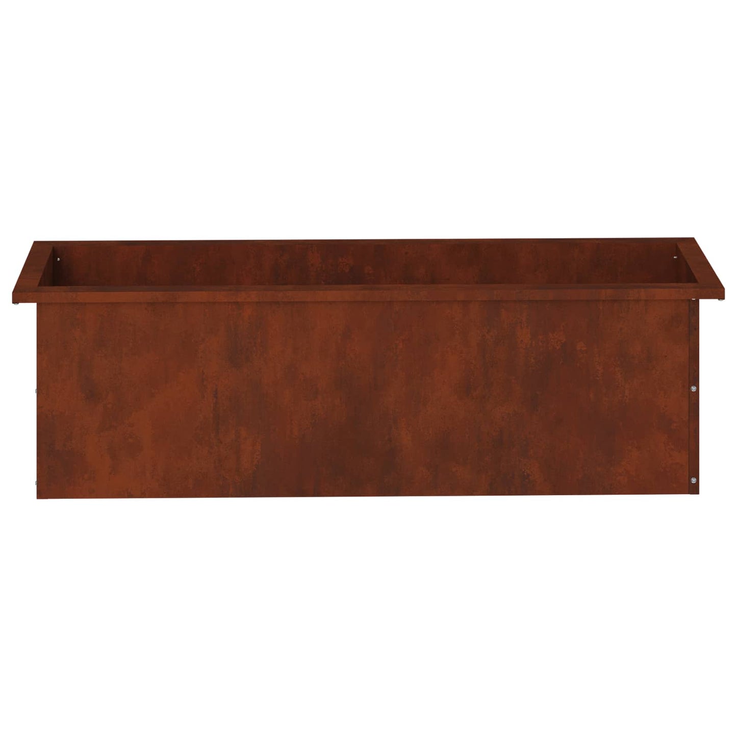 vidaXL Garden Planter with LED 2 pcs Rusty 30 x 100 x 30 cm