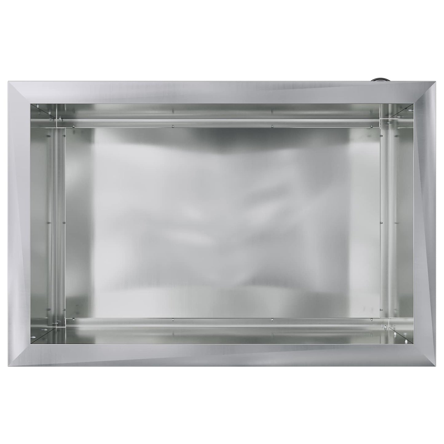 vidaXL Garden Planter with LED Silver 40 x 60 x 40 cm Galvanised Steel