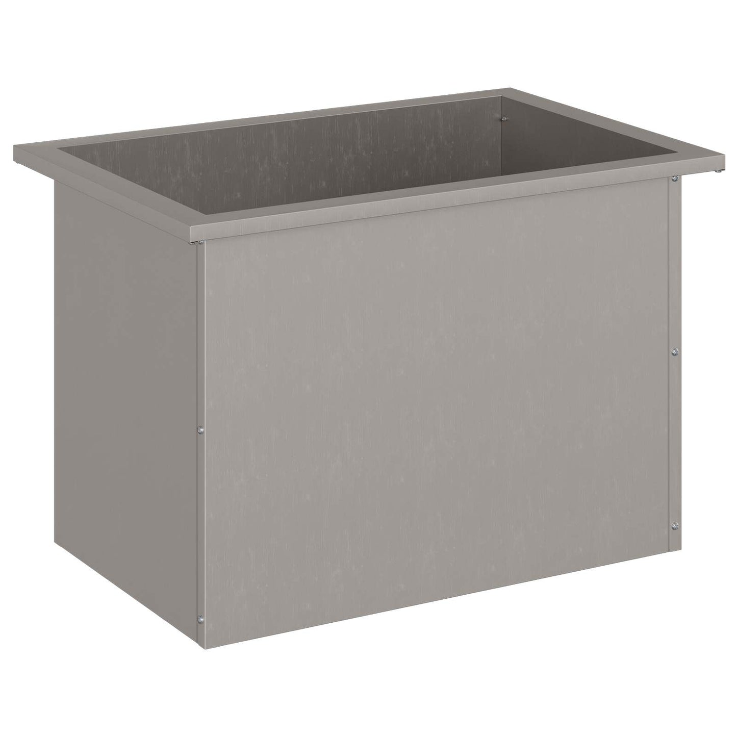 vidaXL Garden Planter with LED Rusty 40 x 60 x 40 cm Weathering Steel