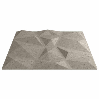 vidaXL Wall Panels 24 pcs 50 x 50 cm Concrete Grey XPS Foam