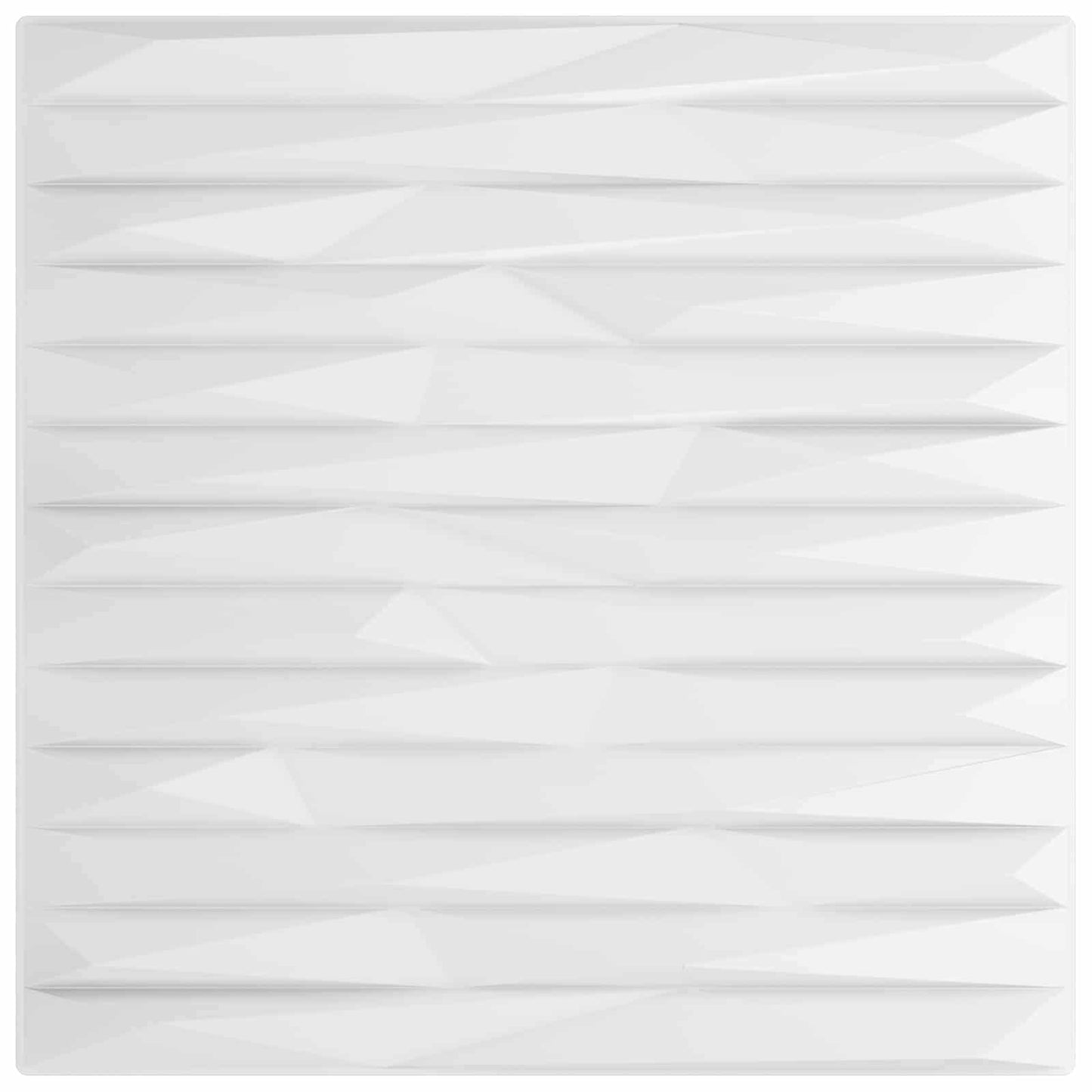 vidaXL Wall Panels 12 pcs White Stone 50 x 50 cm XPS Foam