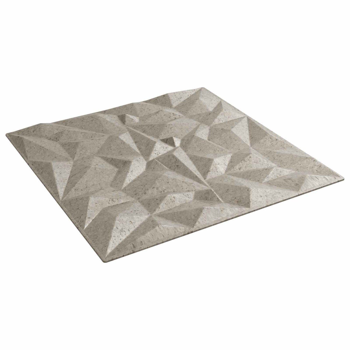 vidaXL Wall Panels 48 pcs Amethyst Beton 50 x 50 cm XPS Foam