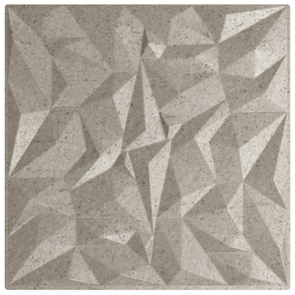 vidaXL Wall Panels 48 pcs Amethyst Beton 50 x 50 cm XPS Foam