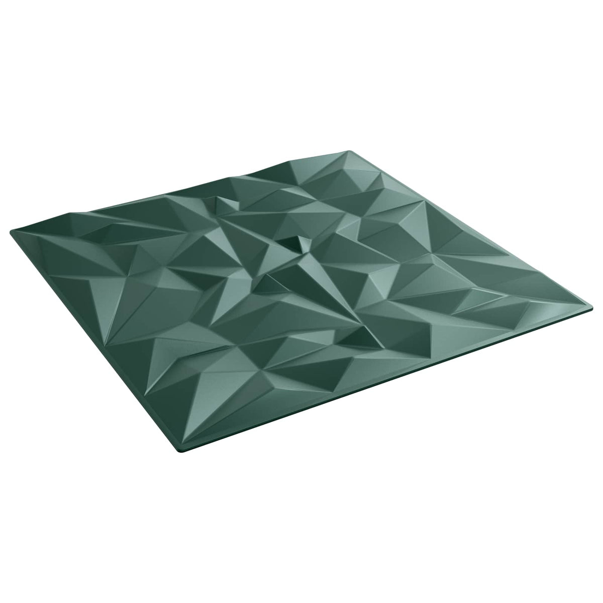 vidaXL Wall Panels 48 pcs 50 x 50 cm Amethyst Green XPS Foam