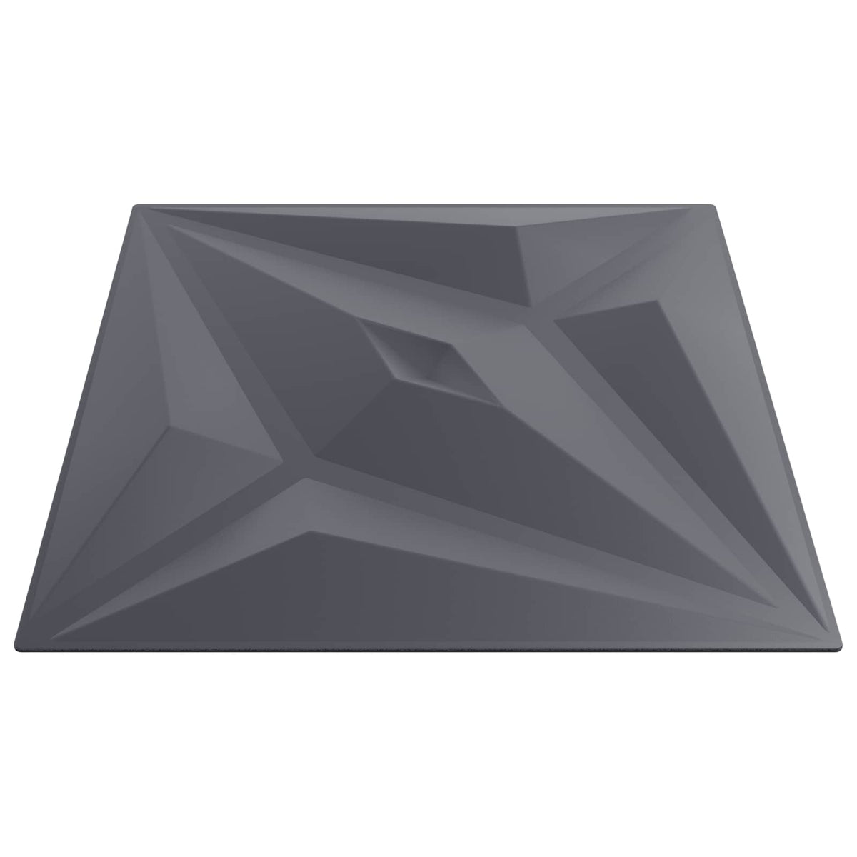 vidaXL Wall Panels 48 pcs 50 x 50 cm Star Grey XPS Foam