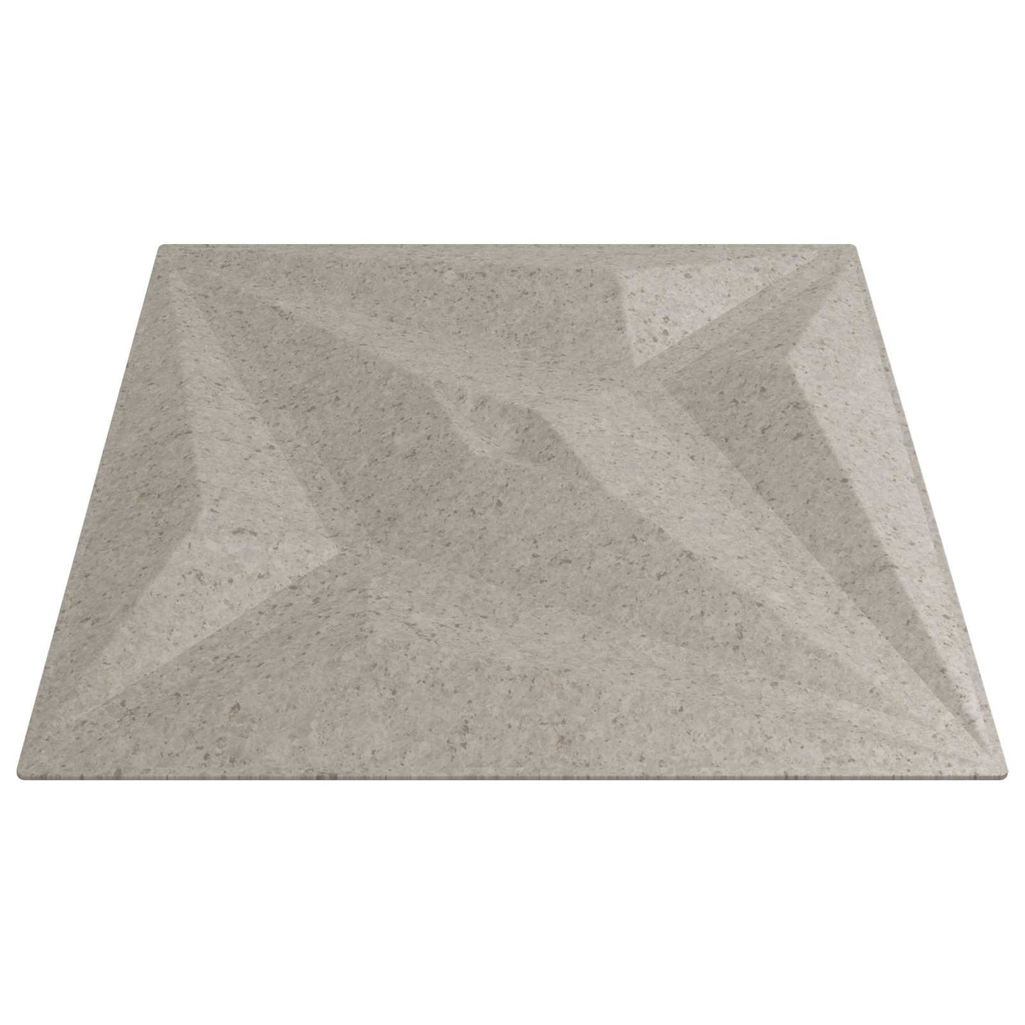 vidaXL Wall Panels Star 12 pcs Star Beton 50 x 50 cm XPS Foam