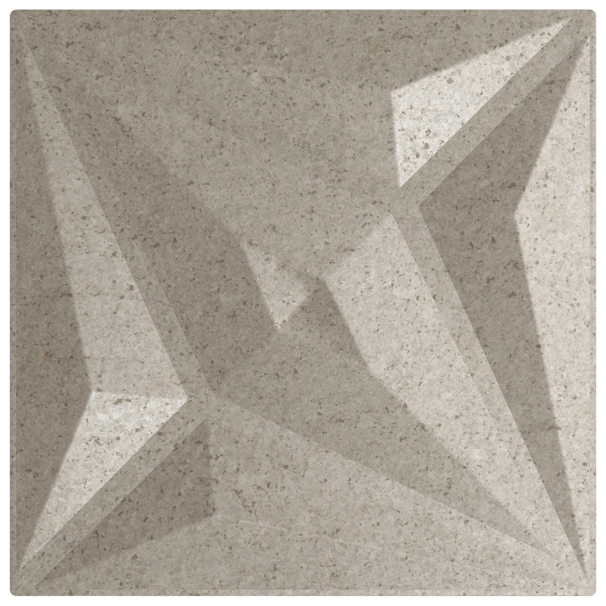 vidaXL Wall Panels 48 pcs 50 x 50 cm Star Beton XPS Foam