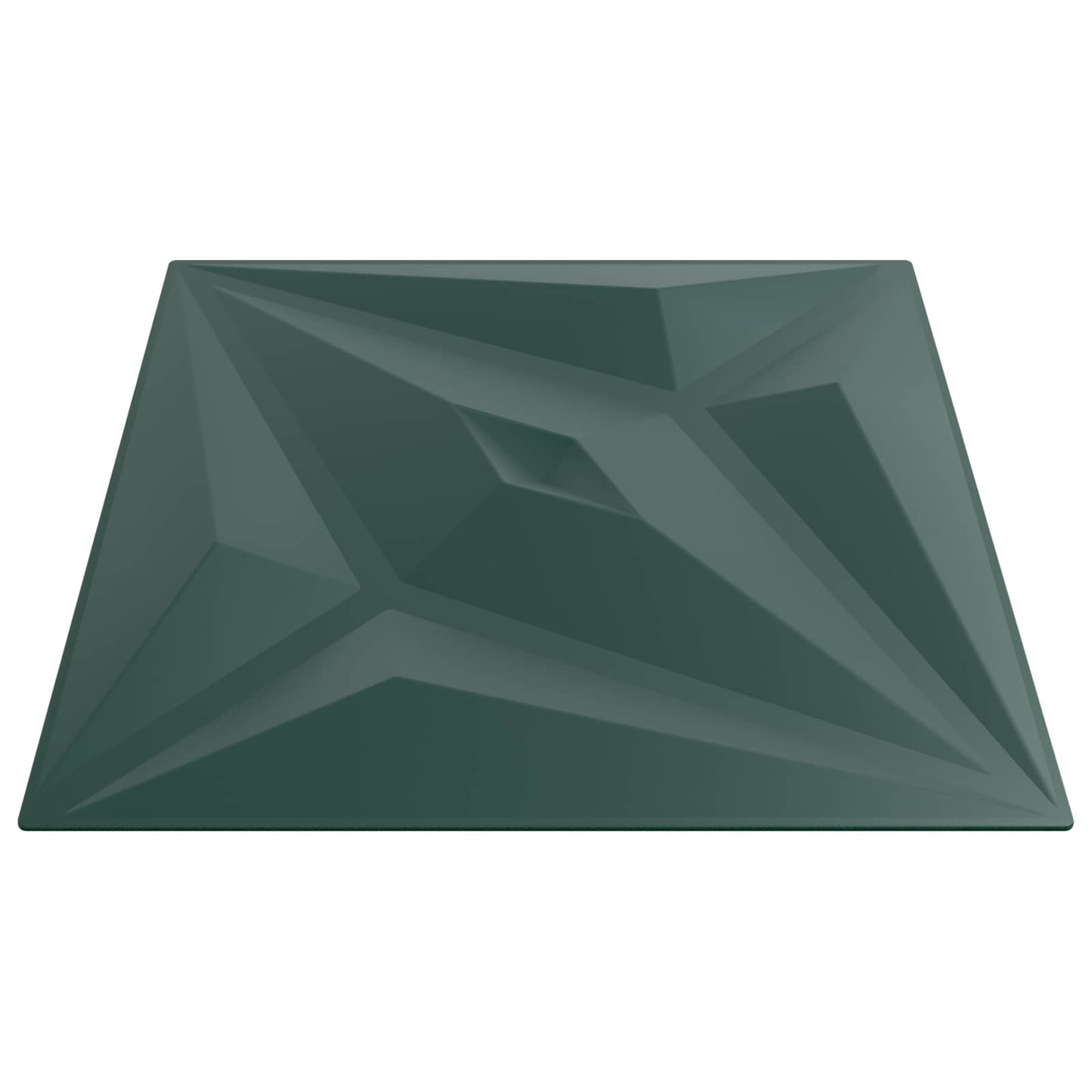 vidaXL Wall Panels Star 24 pcs Star Green 50 x 50 cm XPS Foam