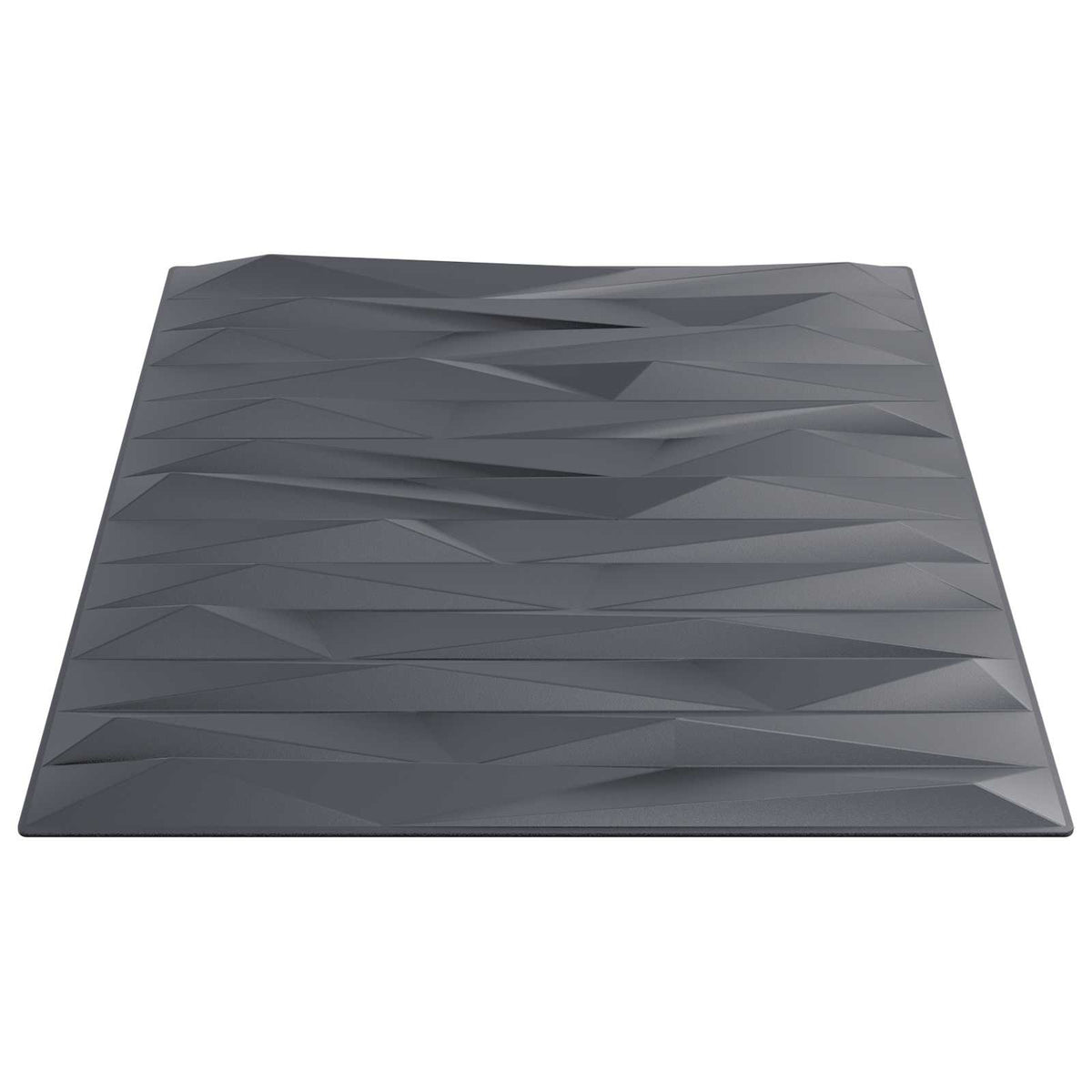 vidaXL Wall Panels 12 pcs 50 x 50 cm Stone Grey XPS Foam
