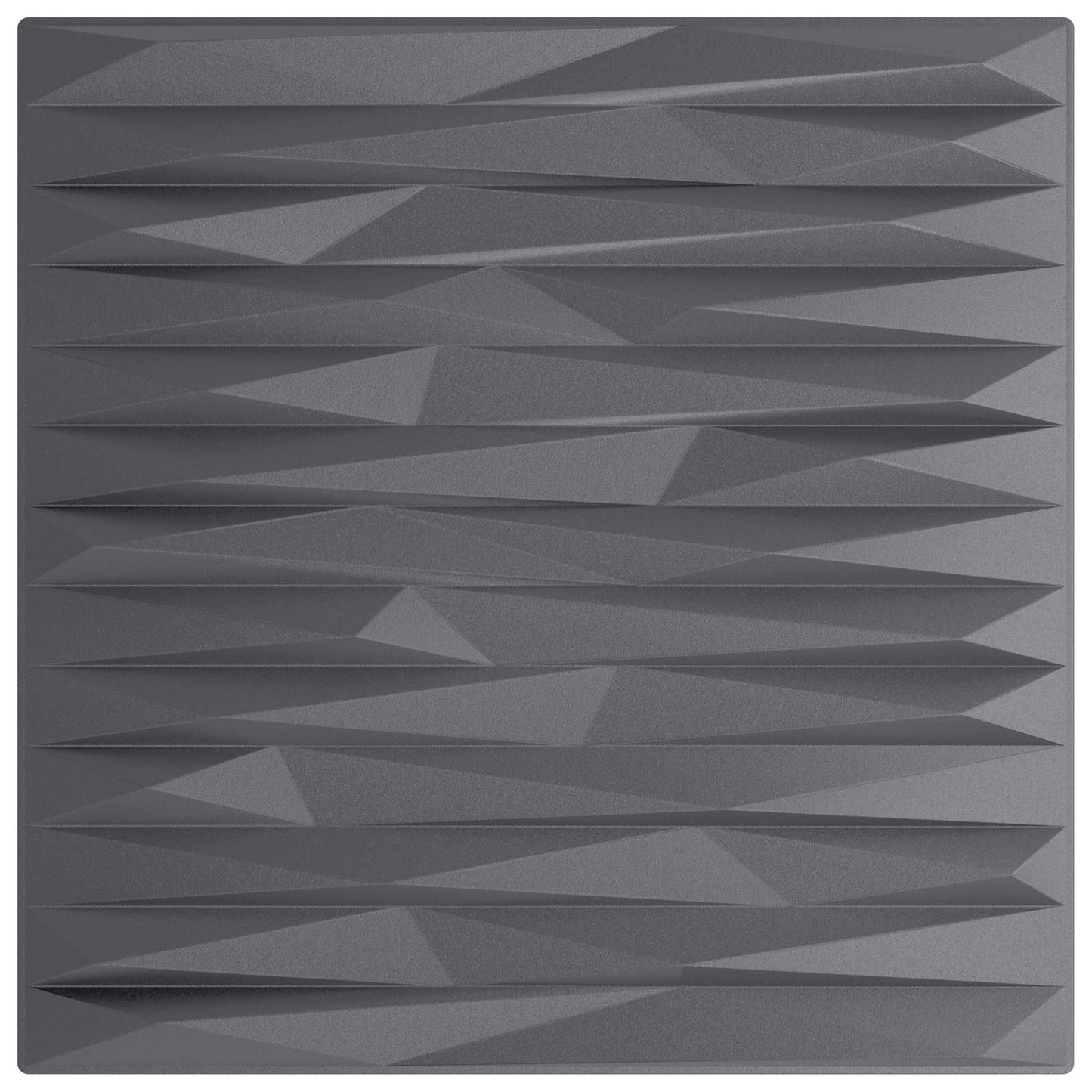 vidaXL Wall Panels 48 pcs Stone Grey 50 x 50 cm XPS Foam
