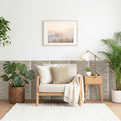 vidaXL Wall Panels 24 pcs 50 x 50 cm Stone Beton XPS Foam