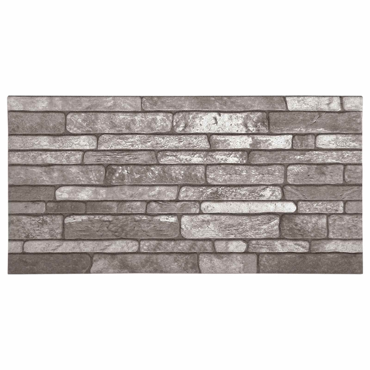 vidaXL Wall Panels 10 pcs 100 x 50 cm Dark Grey EPS Foam