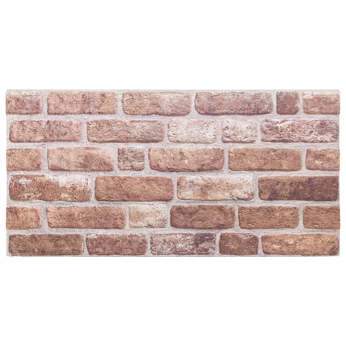 vidaXL Wall Panels 10 pcs Brown 100 x 50 cm EPS Foam