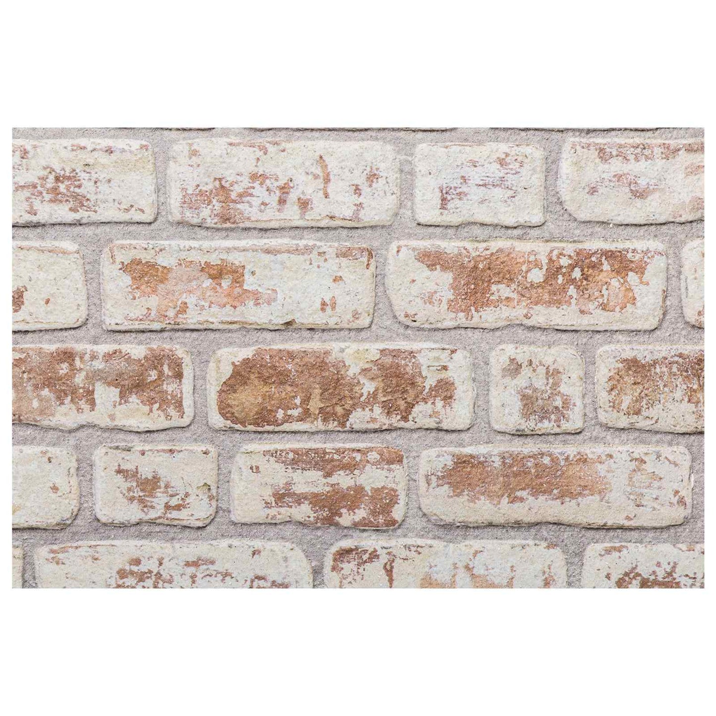 vidaXL Wall Panels 10 pcs Red and White 100 x 50 cm EPS Foam