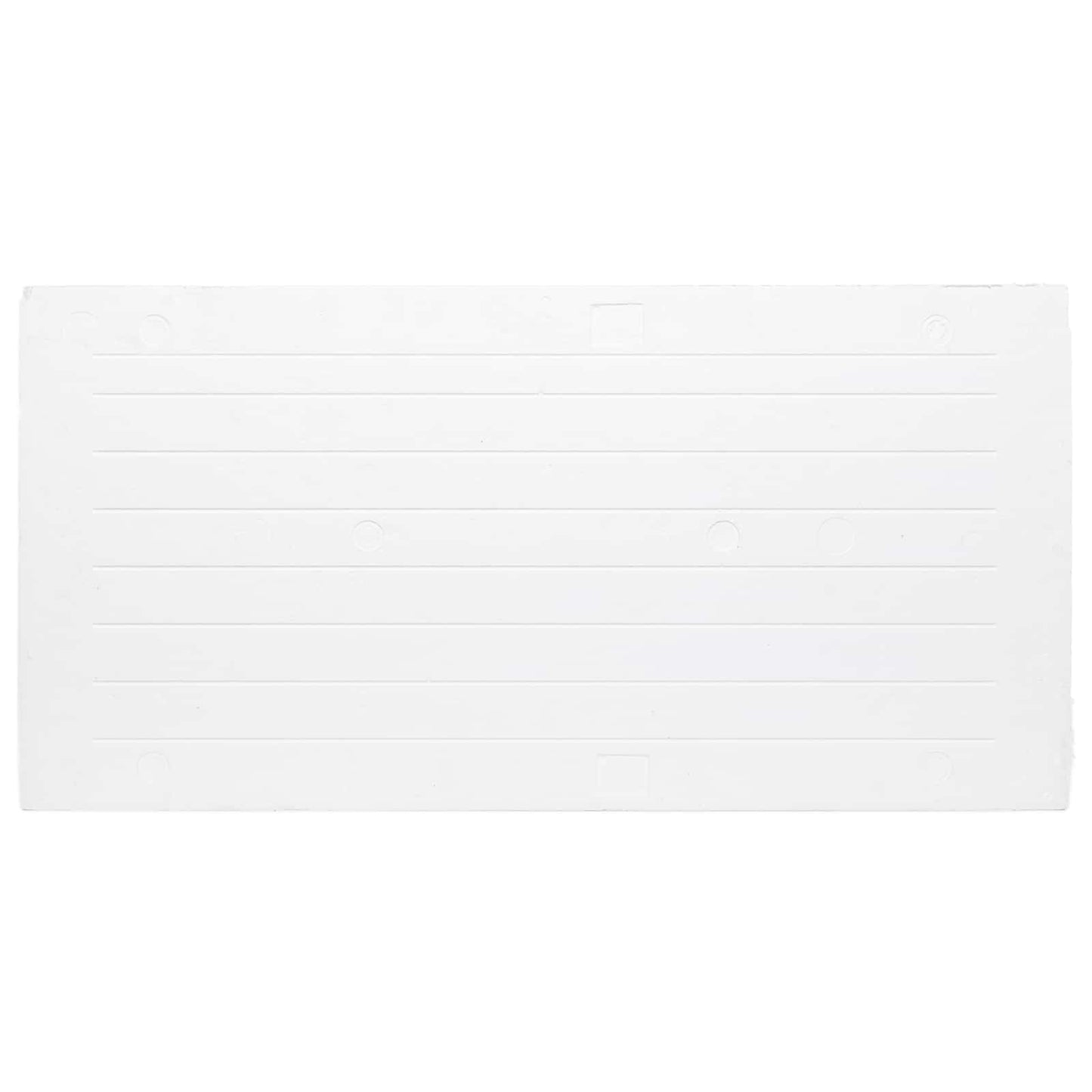 vidaXL Wall Panels 10 pcs Red and White 100 x 50 cm EPS Foam