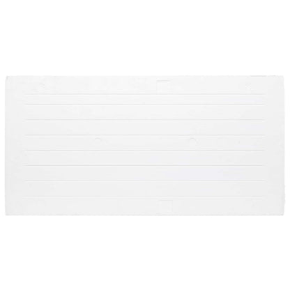vidaXL Wall Panels 10 pcs Red and White 100 x 50 cm EPS Foam