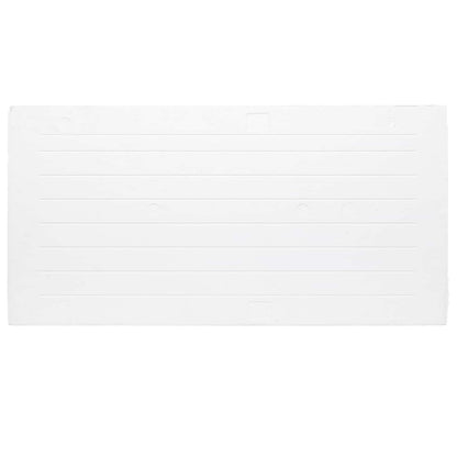 vidaXL Wall Panels 10 pcs Light Grey and Black 100 x 50 cm EPS Foam