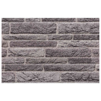 vidaXL Wall Panels 10 pcs Anthracite 100 x 50 cm EPS Foam