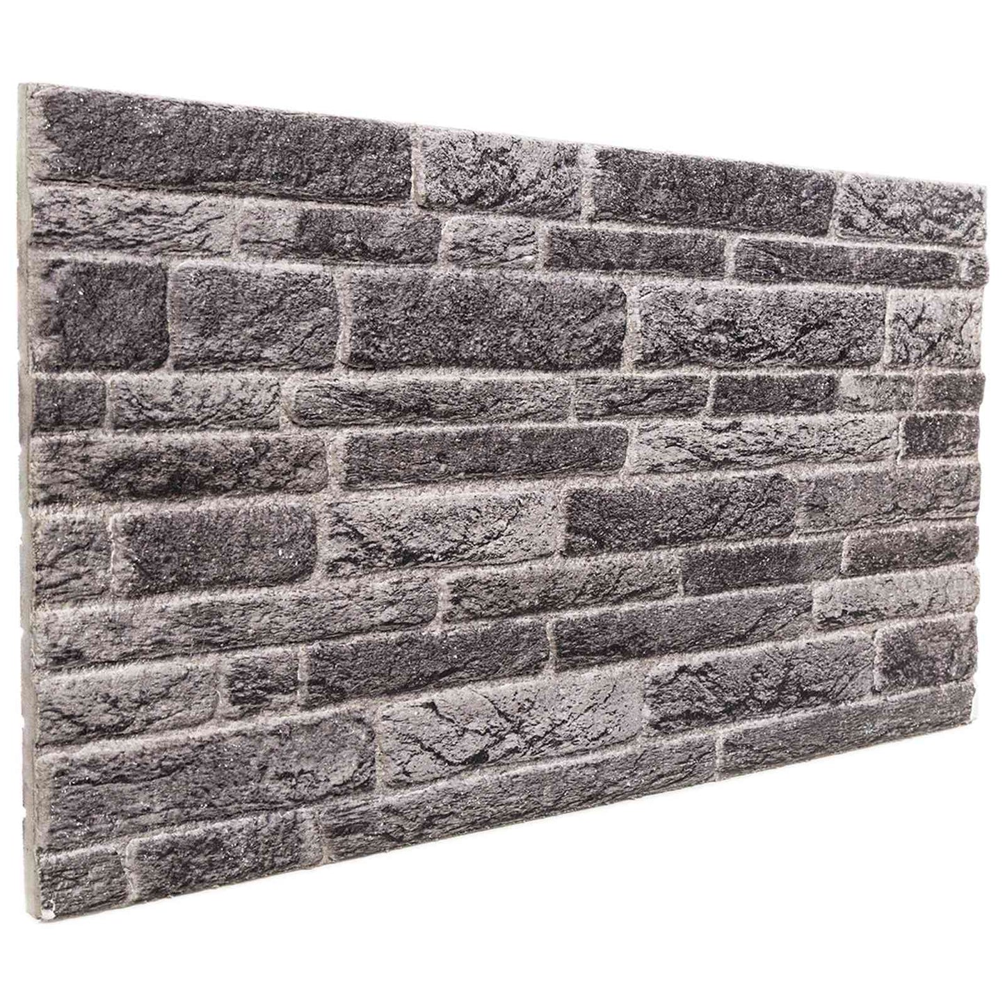 vidaXL Wall Panels 10 pcs Anthracite 100 x 50 cm EPS Foam