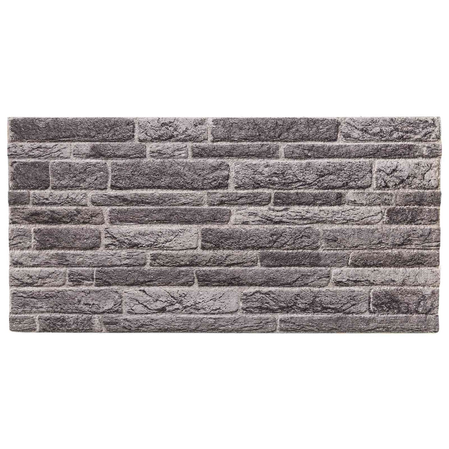 vidaXL Wall Panels 10 pcs Anthracite 100 x 50 cm EPS Foam