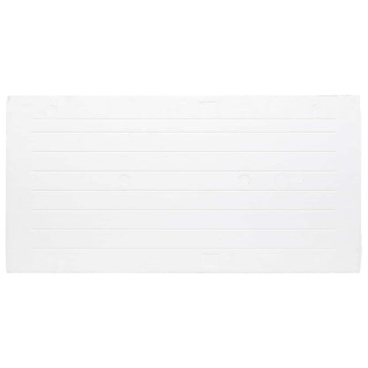 vidaXL Wall Panels 10 pcs Light Brown and White 100 x 50 cm EPS Foam