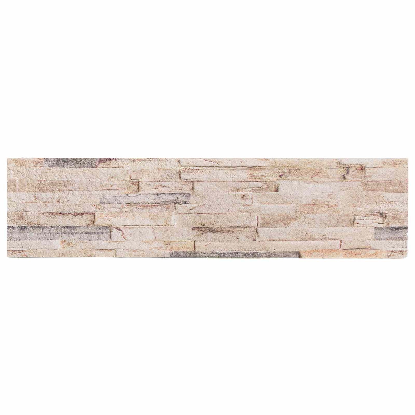 vidaXL Wall Panels 10 pcs White and Red 100 x 25 cm EPS Foam