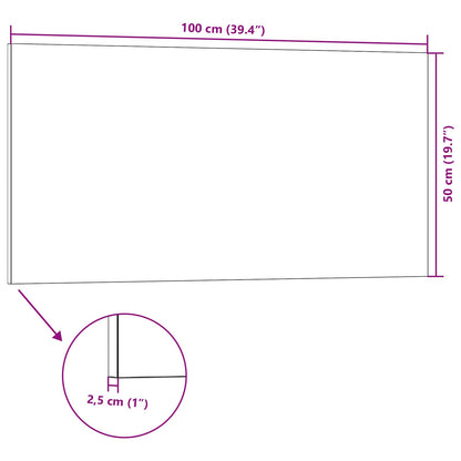vidaXL Wall Panels 5 pcs 100 x 50 cm Brown EPS Foam