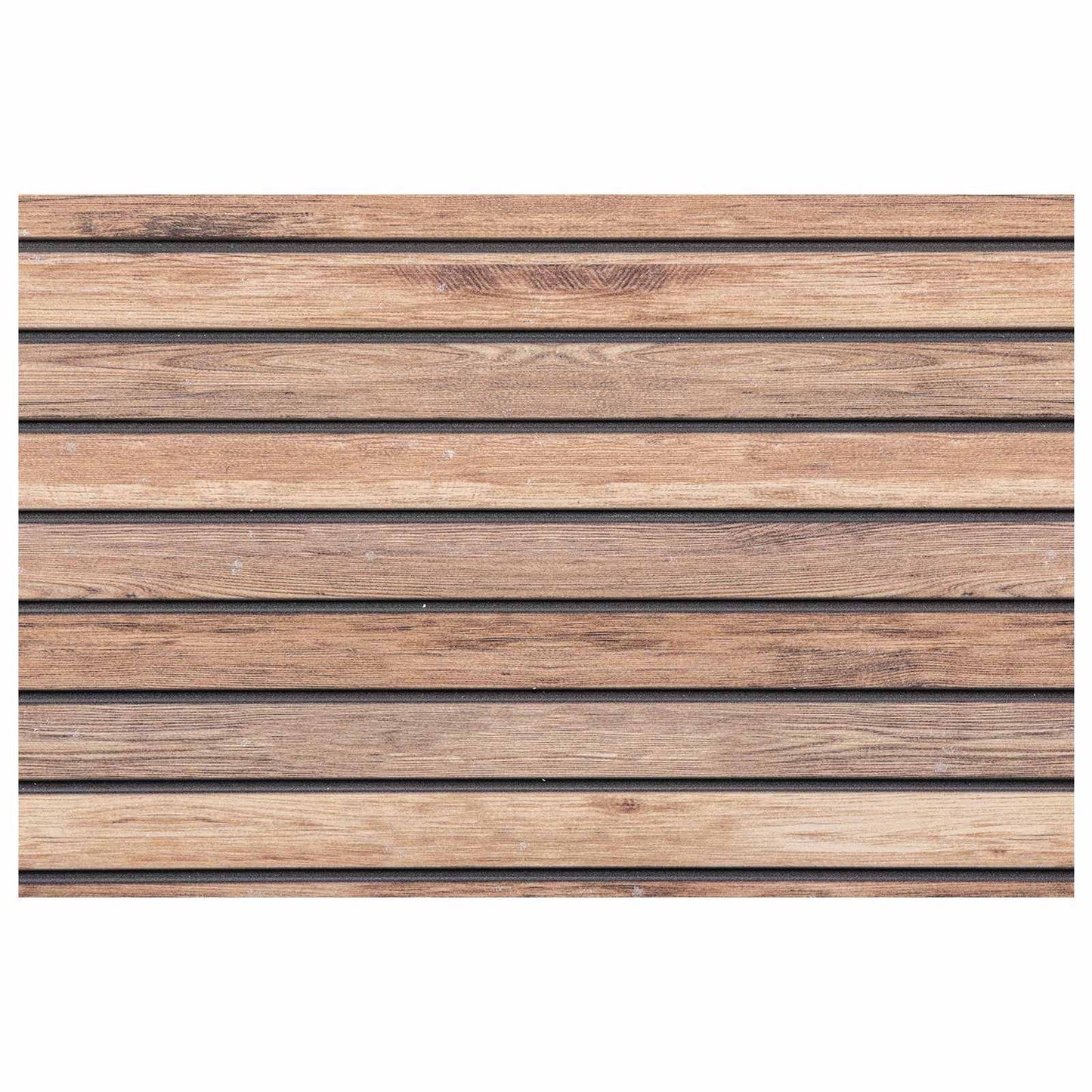 vidaXL Wall Panels 5 pcs Light Brown 100 x 50 cm EPS Foam