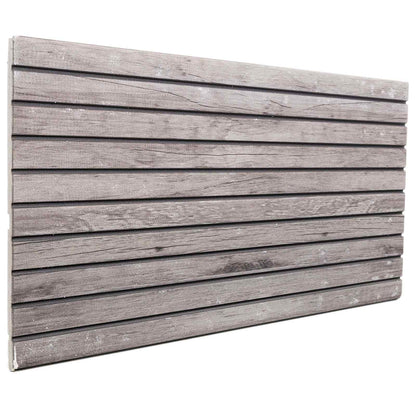 vidaXL Wall Panels 10 pcs Grey 100 x 50 cm EPS Foam