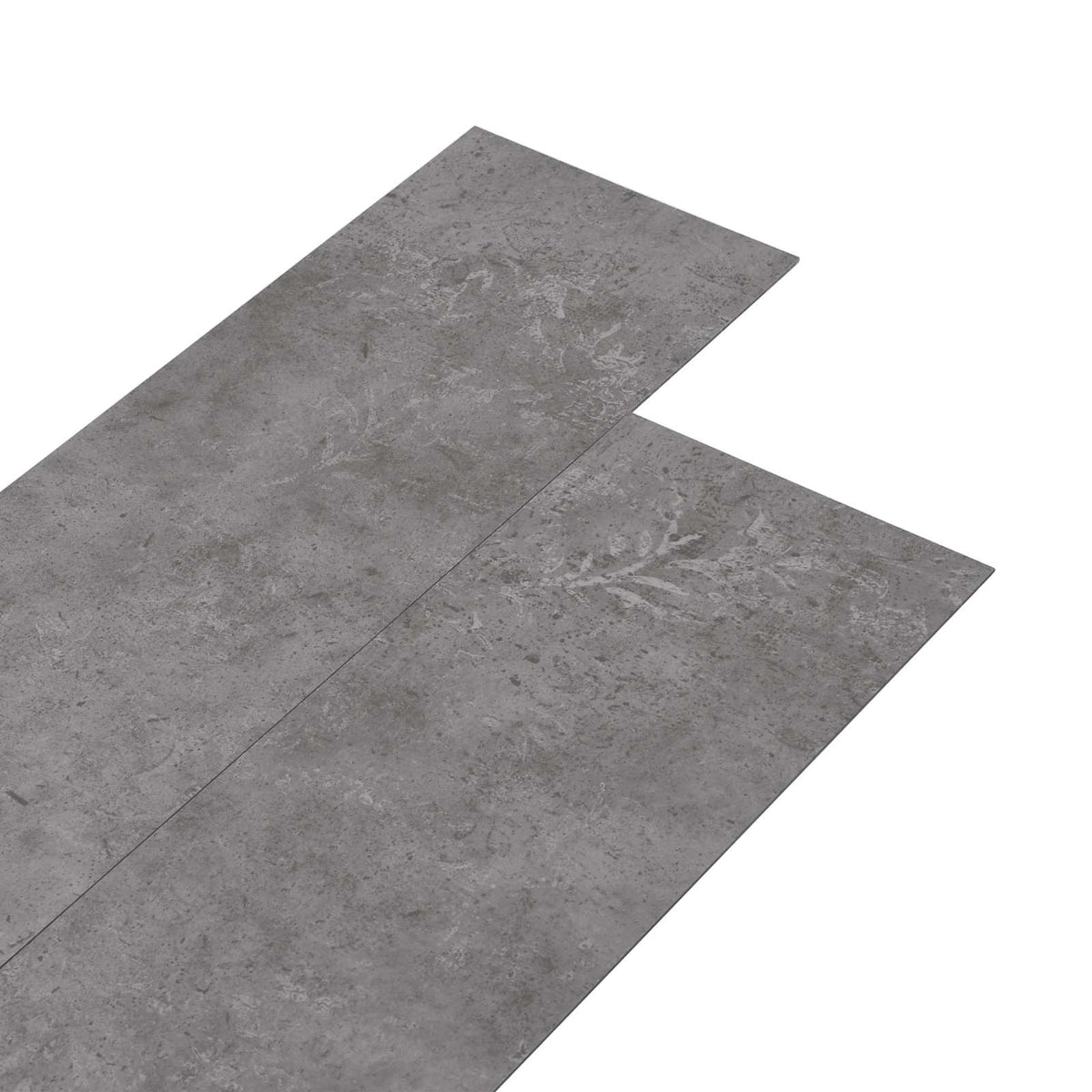 vidaXL Flooring Planks Concrete Grey 5.02 m² 36 pcs PVC