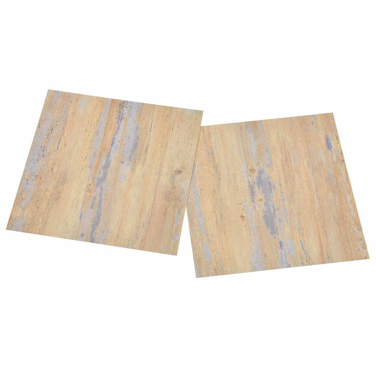 vidaXL Flooring Planks Brown and Grey 5.11 m² 55 pcs PVC