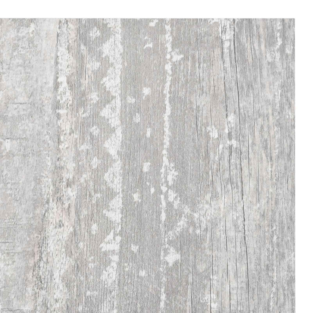 vidaXL Flooring Planks Light Grey and White 5.11 m² 55 pcs PVC