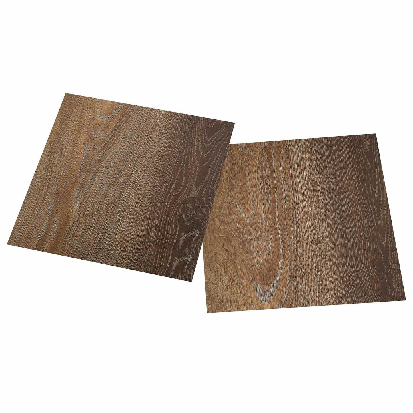 vidaXL Self-adhesive Flooring Planks 30.5 x 30.5 cm 20 pcs PVC Brown