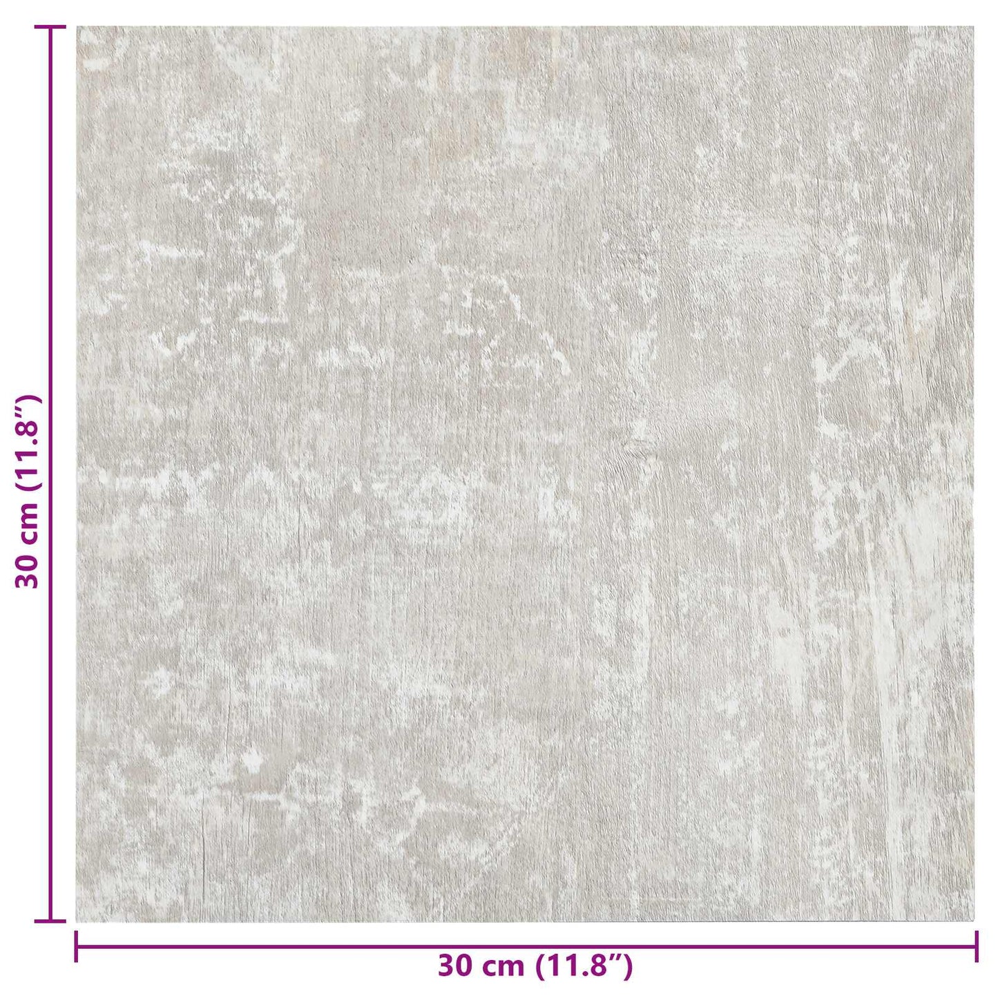 vidaXL Self-adhesive Flooring Planks 30.5 x 30.5 cm 20 pcs PVC
