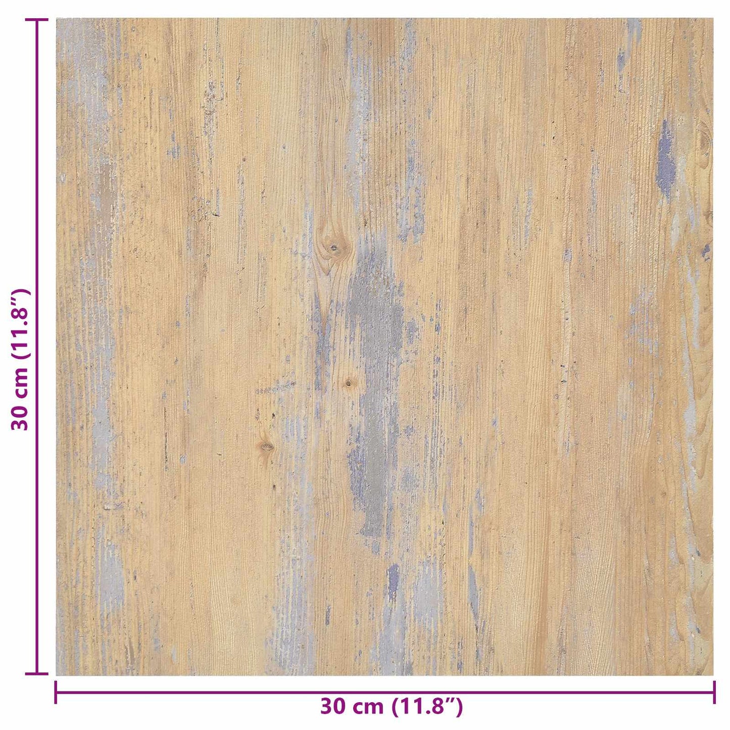 vidaXL Self-adhesive Flooring Planks 30.5 x 30.5 cm 20 pcs PVC