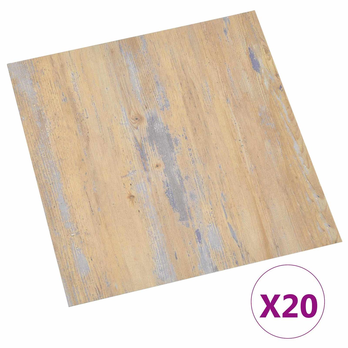 vidaXL Self-adhesive Flooring Planks 30.5 x 30.5 cm 20 pcs PVC