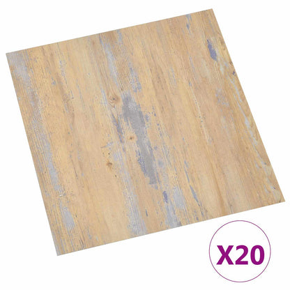vidaXL Self-adhesive Flooring Planks 30.5 x 30.5 cm 20 pcs PVC