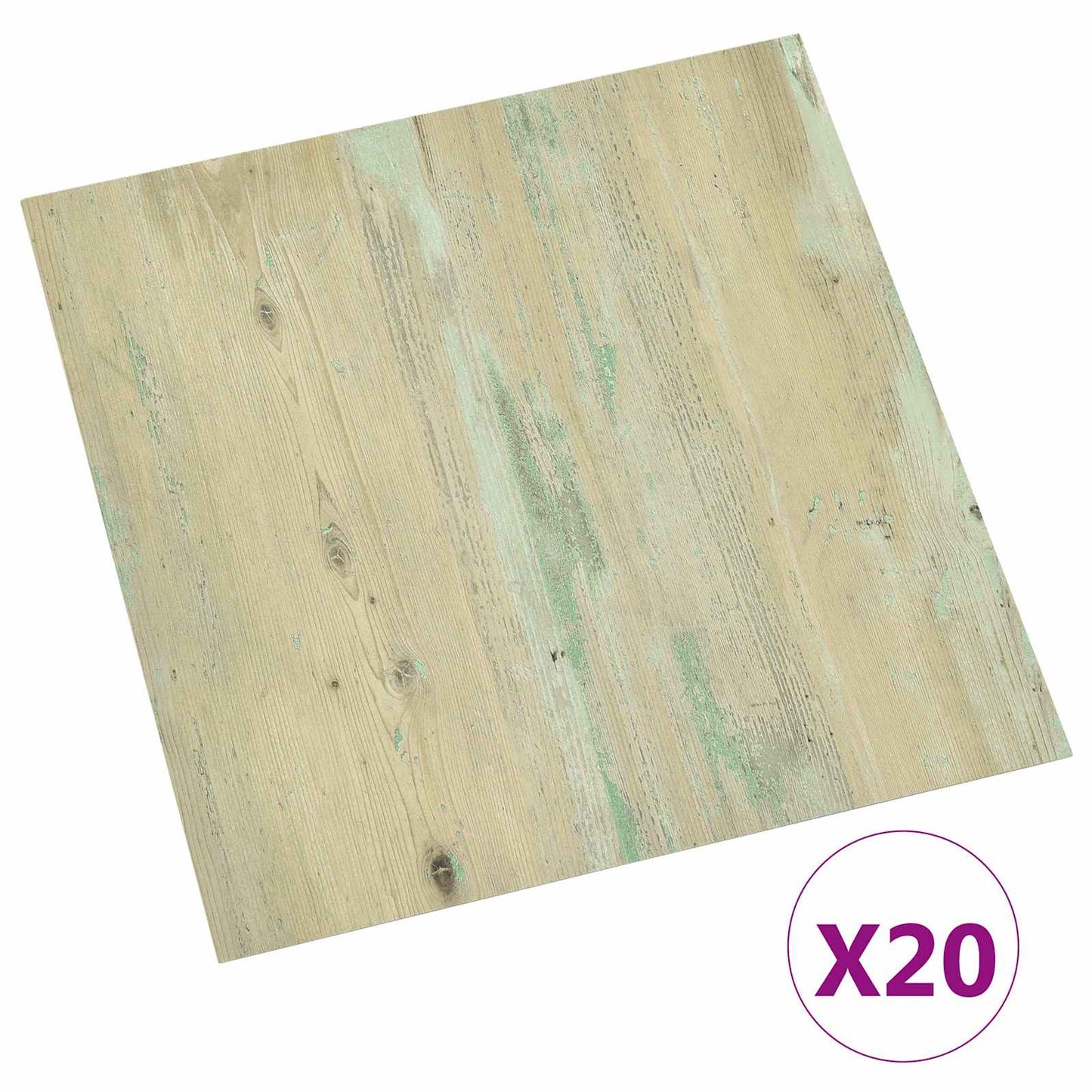 vidaXL Self-adhesive Flooring Planks 30.5 x 30.5 cm 20 pcs PVC
