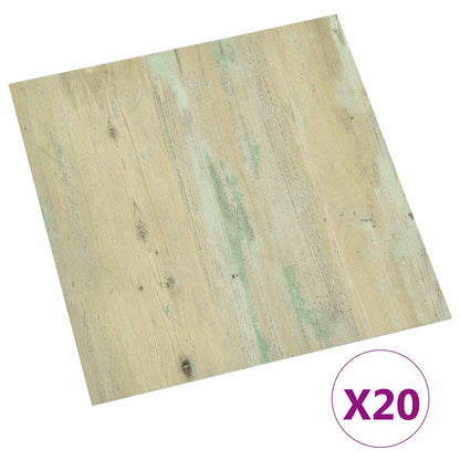 vidaXL Self-adhesive Flooring Planks 30.5 x 30.5 cm 20 pcs PVC