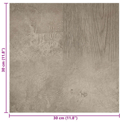 vidaXL Self-adhesive Flooring Planks 30.5 x 30.5 cm 20 pcs PVC